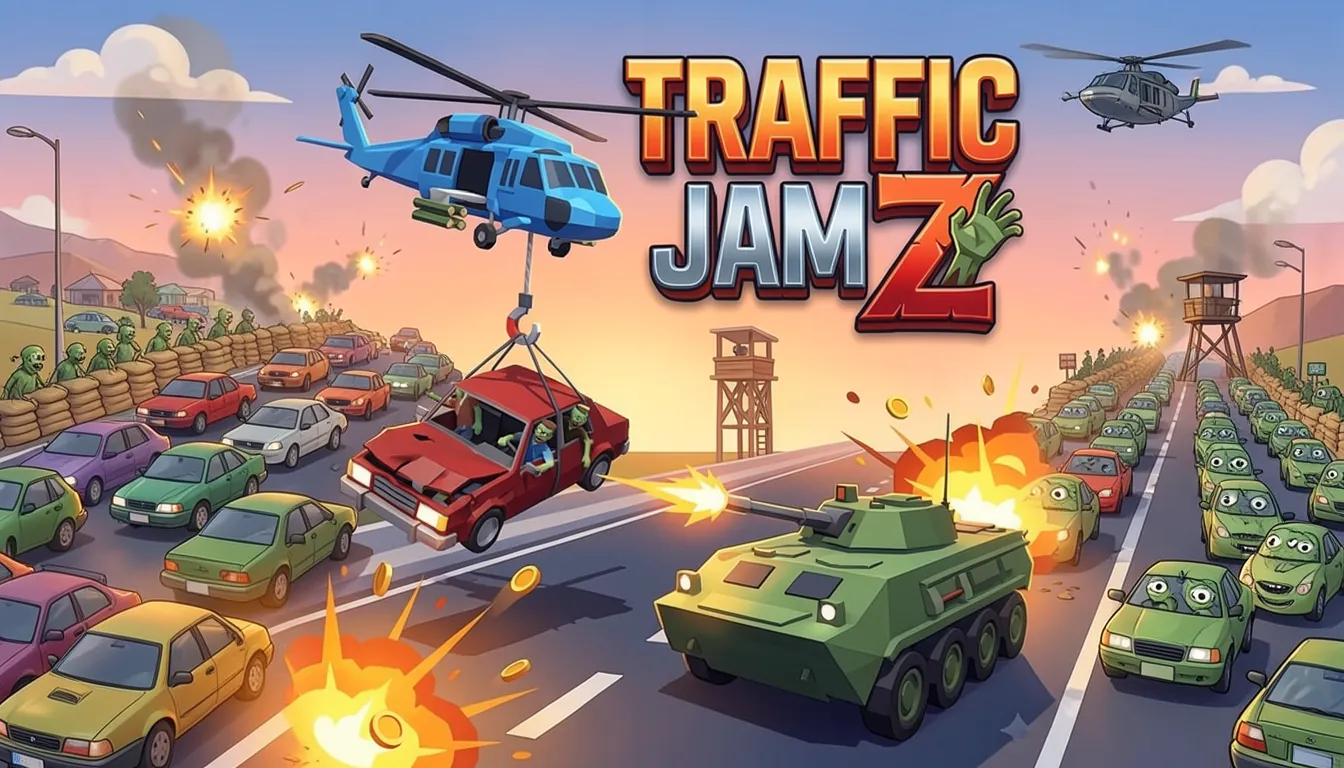 Traffic Jam Z key art
